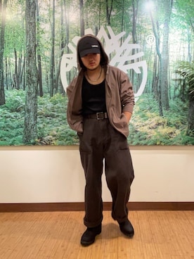 「アイテム（ブーツ）」を使った、Timberland 伊勢丹新宿PC4さん（メンズ・170cm）の秋コーディネート