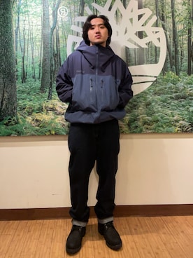 「アイテム（ブーツ）」を使った、Timberland 伊勢丹新宿PC4さん（メンズ・170cm）の秋コーディネート