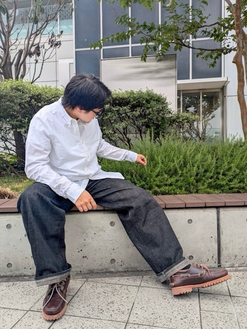 メンズ オックスフォード シャツ