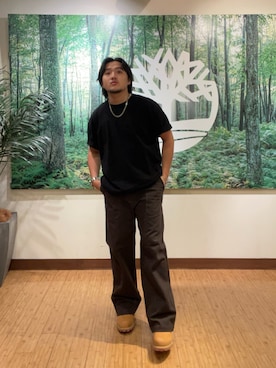 「アイテム（ブーツ）」を使った、Timberland 伊勢丹新宿PC4さん（メンズ・170cm）の夏コーディネート