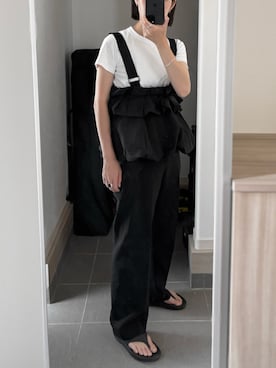 「UNIQLO（ユニクロ）のアイテム（Tシャツ/カットソー）」を使った、mako_mamさん（レディース・160cm・30代）の秋コーディネート
