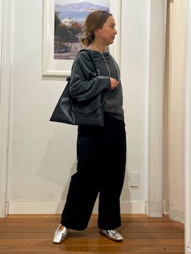 「アイテム（アクセサリー）」を使った、CHIHIROさん（レディース・155cm）の秋コーディネート