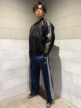 「アイテム（シューズ）」を使った、SWさん（メンズ・185cm）の秋コーディネート