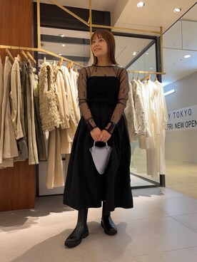 suzukoさん（レディース・161cm）の秋コーディネート