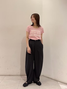 「MIXTA（ミクスタ）のアイテム」を使った、suzukoさん（レディース・161cm）の春コーディネート