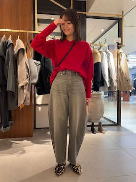 「イチ推しデニムコーデ」｜suzukoさん（レディース・161cm）の秋コーディネート