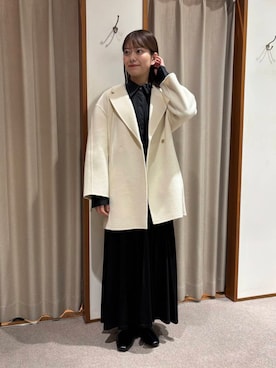 suzukoさん（レディース・161cm）の冬コーディネート