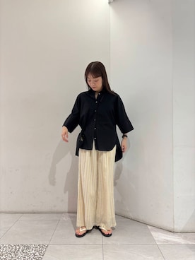 「ITTI（イッチ）のアイテム」を使った、suzuko87さん（レディース・161cm）の夏コーディネート