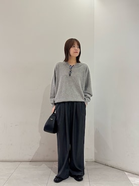「URBAN RESEARCH（アーバンリサーチ）のアイテム（メガネ）」を使った、suzukoさん（レディース・161cm）の秋コーディネート