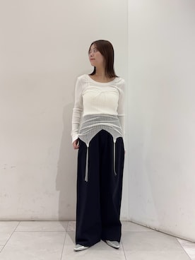 suzukoさん（レディース・161cm）の春コーディネート