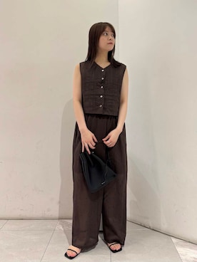 「URBANRESEARCH」｜「アイテム（キャミソール）」を使った、suzuko87さん（レディース・161cm）の夏コーディネート