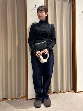 suzukoさん（レディース・161cm）の冬コーディネート