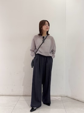 suzukoさん（レディース・161cm）の冬コーディネート