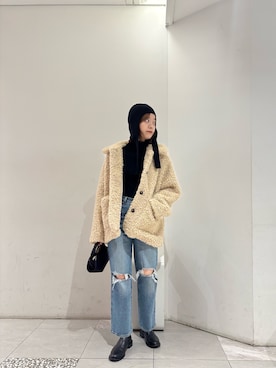 「アイテム（テーラードジャケット）」を使った、suzukoさん（レディース・161cm）の秋コーディネート