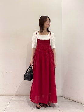「MOHI（モヒ）のアイテム」を使った、suzukoさん（レディース・161cm）の春コーディネート
