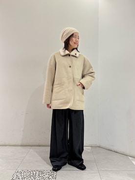 suzukoさん（レディース・161cm）の冬コーディネート