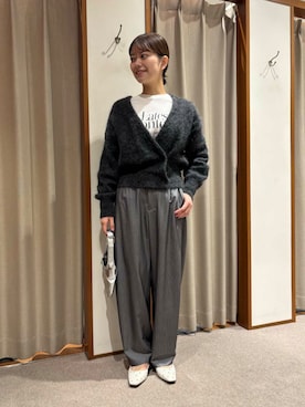 suzukoさん（レディース・161cm）の冬コーディネート