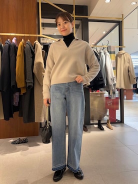 「イチ推しデニムコーデ」｜suzukoさん（レディース・161cm）の秋コーディネート