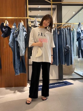 「アイテム（コインケース）」を使った、suzuko87さん（レディース・161cm）の夏コーディネート