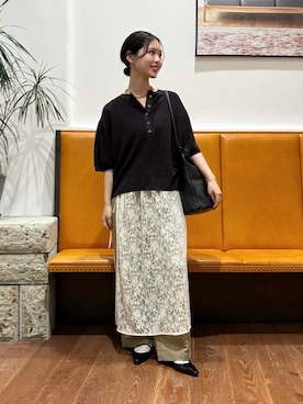 藤田　瀬名さん（レディース・157cm）の春コーディネート