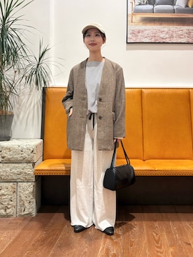 藤田 瀬名さん(レディース・156cm)の秋コーディネート