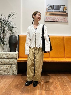 藤田 瀬名さん(レディース・157cm)の秋コーディネート