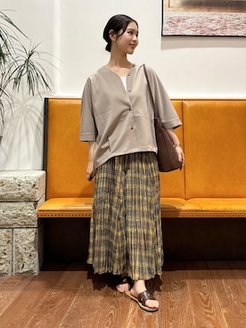藤田　瀬名さん（レディース・157cm）の春コーディネート