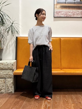 藤田 瀬名さん(レディース・157cm)の夏コーディネート