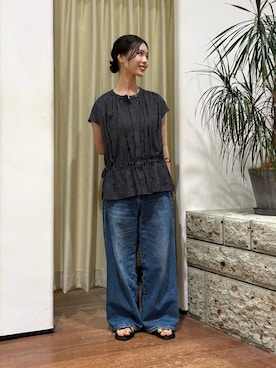 藤田 瀬名さん(レディース・156cm)の夏コーディネート