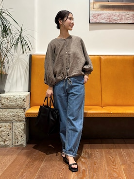 藤田　瀬名さん（レディース・157cm）の春コーディネート