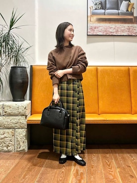 藤田 瀬名さん(レディース・157cm)の冬コーディネート