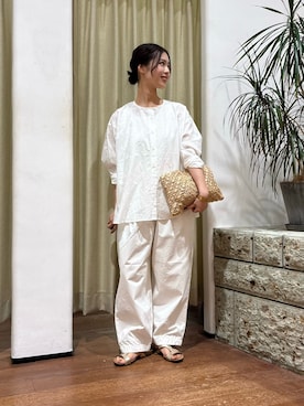 藤田 瀬名さん(レディース・156cm)の夏コーディネート