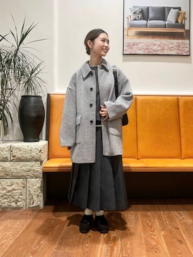 藤田　瀬名さん（レディース・157cm）の秋コーディネート