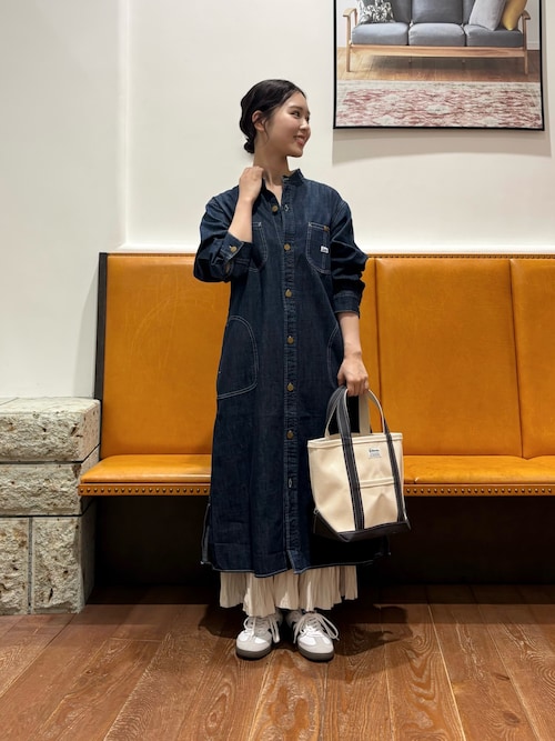 セール】『別注』Lee×DOORS WORK SHIRTS ONE-PIECE（ワンピース）｜Lee