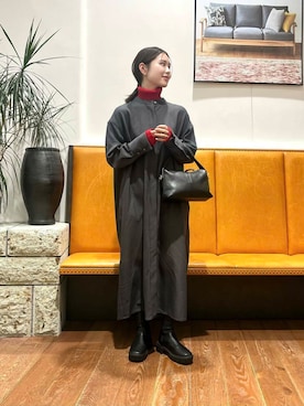 藤田 瀬名さん(レディース・157cm)の冬コーディネート