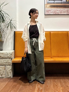 藤田 瀬名さん(レディース・157cm)の春コーディネート