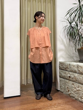 藤田　瀬名さん（レディース・156cm）の夏コーディネート