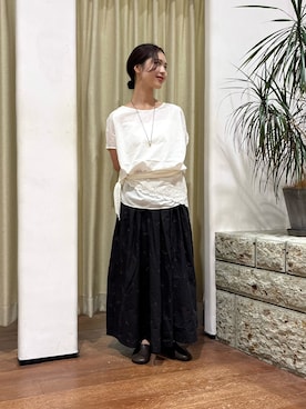 藤田 瀬名さん(レディース・156cm)の夏コーディネート