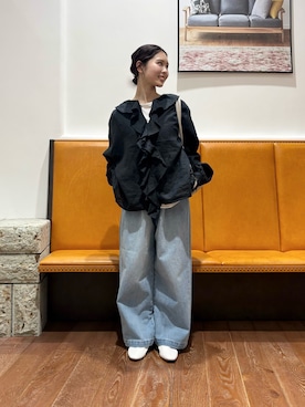 藤田　瀬名さん（レディース・157cm）の春コーディネート