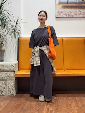 藤田 瀬名さん(レディース・156cm)の夏コーディネート