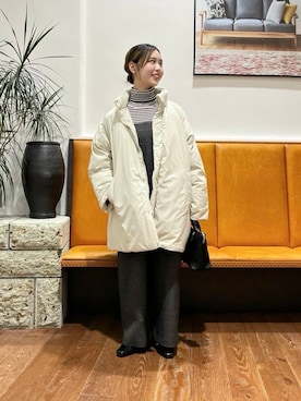 藤田　瀬名さん（レディース・157cm）の冬コーディネート