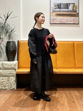 藤田 瀬名さん(レディース・157cm)の秋コーディネート