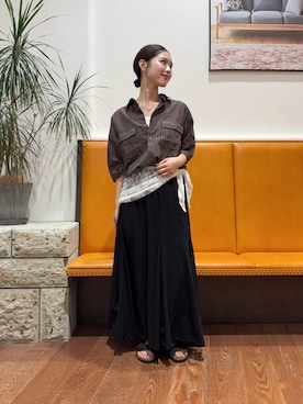藤田 瀬名さん(レディース・156cm)の夏コーディネート