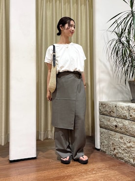 藤田 瀬名さん(レディース・156cm)の夏コーディネート