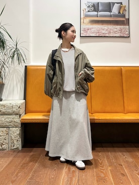 藤田　瀬名さん（レディース・157cm）の春コーディネート