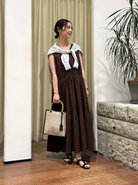 藤田 瀬名さん(レディース・156cm)の夏コーディネート