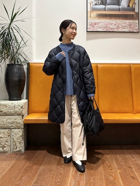 藤田 瀬名さん(レディース・157cm)の冬コーディネート