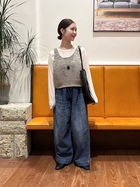藤田 瀬名さん(レディース・156cm)の秋コーディネート