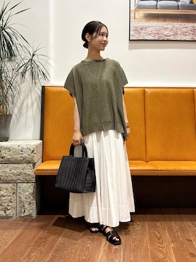 藤田 瀬名さん(レディース・157cm)の夏コーディネート