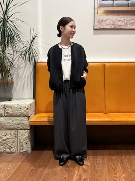 藤田　瀬名さん（レディース・156cm）の秋コーディネート